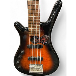Used RockBass By Warwick Corvette Classic 5 String Sunburst Electric Bass Guitar