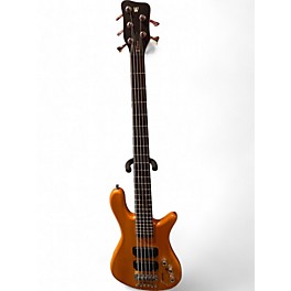 Used RockBass By Warwick Streamer Standard 5st Honey Violin Transparent Electric Bass Guitar