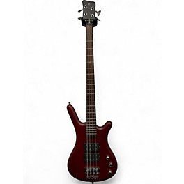 Used RockBass by Warwick Corvette BURGUNDY RED Electric Bass Guitar