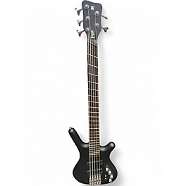 Used RockBass by Warwick Corvette Multiscale Black Electric Bass Guitar