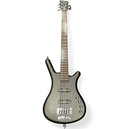 Used RockBass by Warwick Corvette Trans Black Electric Bass Guitar