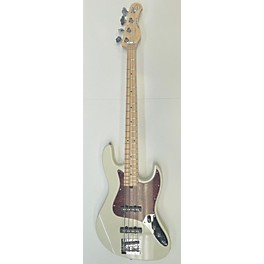 Used Used Roger Sadowski Design MetroExpress White Electric Bass Guitar