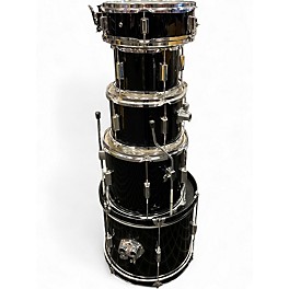 Used Rogue 5 Piece Shell Pack Black Drum Kit
