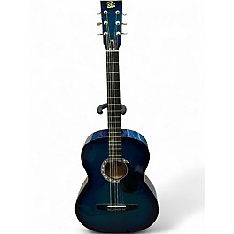 Used Rogue ACOUSTIC Trans Blue Acoustic Guitar