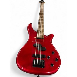 Used Rogue LX200B Series III Candy Apple Red Electric Bass Guitar
