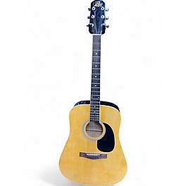 Used Rogue RD80 Natural Acoustic Guitar