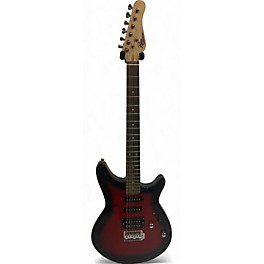 Used Rogue RR100PKRB Wine Red Solid Body Electric Guitar