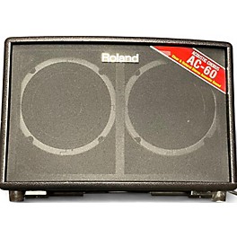 Used Roland AC60 60W 2X6.5 Acoustic Guitar Combo Amp