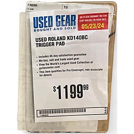 Used Roland KD140BC Trigger Pad