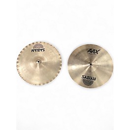 Used SABIAN 14in AAX X Celerator Hi Hat Pair Cymbal