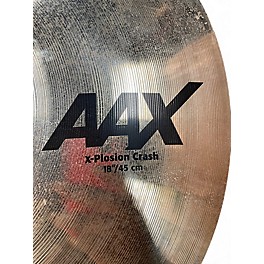 Used SABIAN 18in AAX Xplosion Crash Cymbal