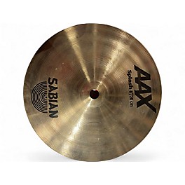 Used SABIAN 8in AAX Splash Brilliant Cymbal