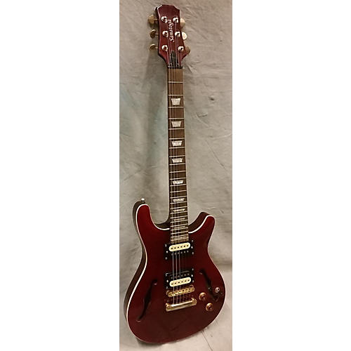 Used SANATOGA PRS COPYSEMI HOLLOW BODY Red Hollow Body Electric Guitar