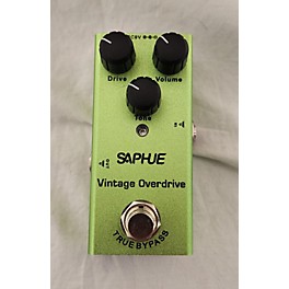 Used Used SAPHUE VINTAGE OVERDRIVE Effect Pedal