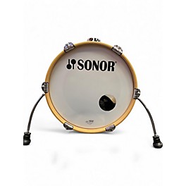 Used SONOR 14X13 AQ2 Drum MARINE WHITE