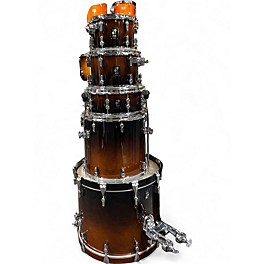 Used SONOR 5 Piece AQ2 BROWN FADE Drum Kit