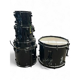 Used SPL 5 Piece SHELL KIT Black Drum Kit