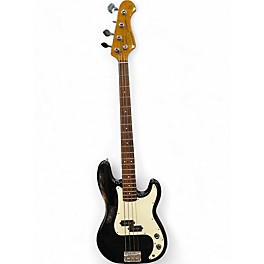 Used SX VINTAGE SERIES P Black Electric Bass Guitar
