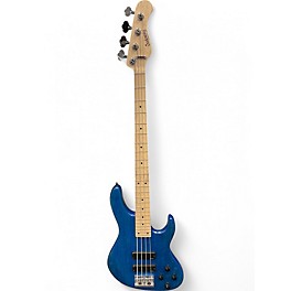 Used Sadowsky Guitars Metroline Modern 4-24 Blue Transparent Satin Electric Bass Guitar
