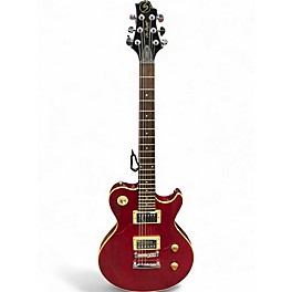 Used Samick AV-1 Wine Red Solid Body Electric Guitar