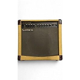 Used Samick LA40RV Bebop Deluxe Solid State Guitar Amp Head