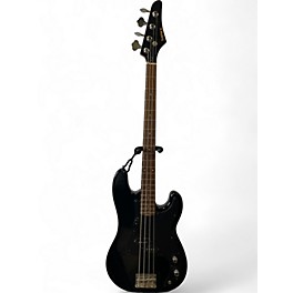 Used Samick LB 11 Black Electric Bass Guitar