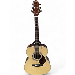 Used Samick OM 5N Natural Acoustic Guitar