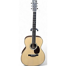Used Santa Cruz OM Custom Natural Acoustic Guitar