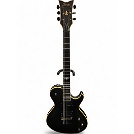 Used Schecter Guitar Research Blackjack ATX Black Solid Body Electric Guitar