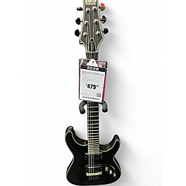 Used Schecter Guitar Research Blackjack C1 Black Solid Body Electric Guitar