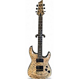 Used Schecter Guitar Research C1 Diamond Series Snow Leopard Solid Body Electric Guitar