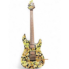 Used Schecter Guitar Research C1 Floyd Special Camo CAMO Solid Body Electric Guitar