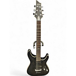 Used Schecter Guitar Research C1 Platinum Black Onyx Solid Body Electric Guitar
