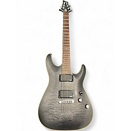 Used Schecter Guitar Research C1 Platinum Black Solid Body Electric Guitar