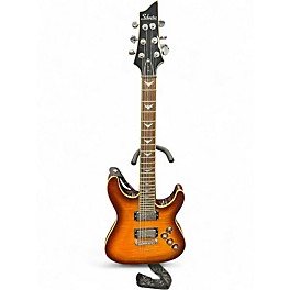 Used Schecter Guitar Research C1 Plus CHERRY BURST Solid Body Electric Guitar