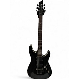 Used Schecter Guitar Research C1 Standard Black Solid Body Electric Guitar