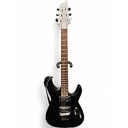 Used Schecter Guitar Research C6 Black Solid Body Electric Guitar
