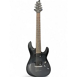 Used Schecter Guitar Research C7 Deluxe Black Solid Body Electric Guitar
