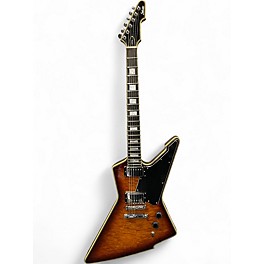 Used Schecter Guitar Research Custom E1 Vintage Sunburst Solid Body Electric Guitar