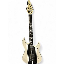 Used Schecter Guitar Research DJ ASHBA SIGNATURE Alpine White Solid Body Electric Guitar