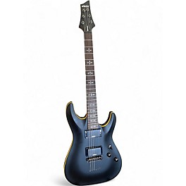 Used Schecter Guitar Research Demon 6 Black Solid Body Electric Guitar