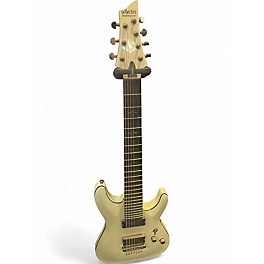 Used Schecter Guitar Research Demon 7 String Alpine White Solid Body Electric Guitar