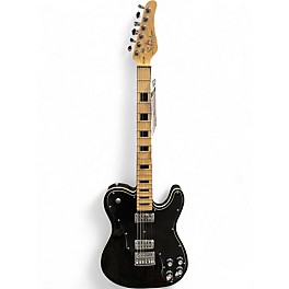 Used Schecter Guitar Research Diamond Series PT Black Solid Body Electric Guitar