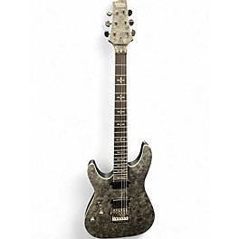 Used Schecter Guitar Research Ernie C C1 Left Handed Black Reign Solid Body Electric Guitar