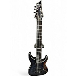 Used Schecter Guitar Research HELLRAISER HYBRID 8 Trans Purple Solid Body Electric Guitar