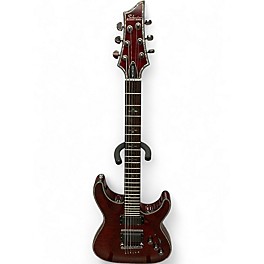 Used Schecter Guitar Research Hellraiser C1 Black Cherry Solid Body Electric Guitar