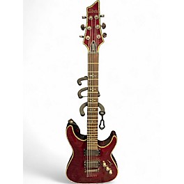 Used Schecter Guitar Research Hellraiser C1 Black Cherry Solid Body Electric Guitar