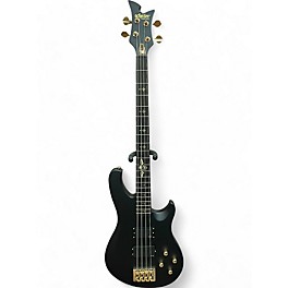 Used Schecter Guitar Research Johnny Christ Signature Satin Black Electric Bass Guitar
