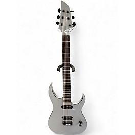 Used Schecter Guitar Research KM-6 MKIII Silver Solid Body Electric Guitar