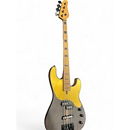 Used Schecter Guitar Research MODEL T EXOTIC ZIRICOTE BROWN Electric Bass Guitar